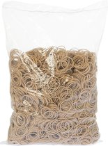 Bandes de caoutchouc - Caoutchouc - Marron - 25x1,5 mm - Environ 5400 pièces - Petits élastiques