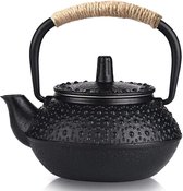 Gietijzeren theepot Traditionele ijzeren theepot Tea for ONE theepot Japanse stijl incl. 300 ml