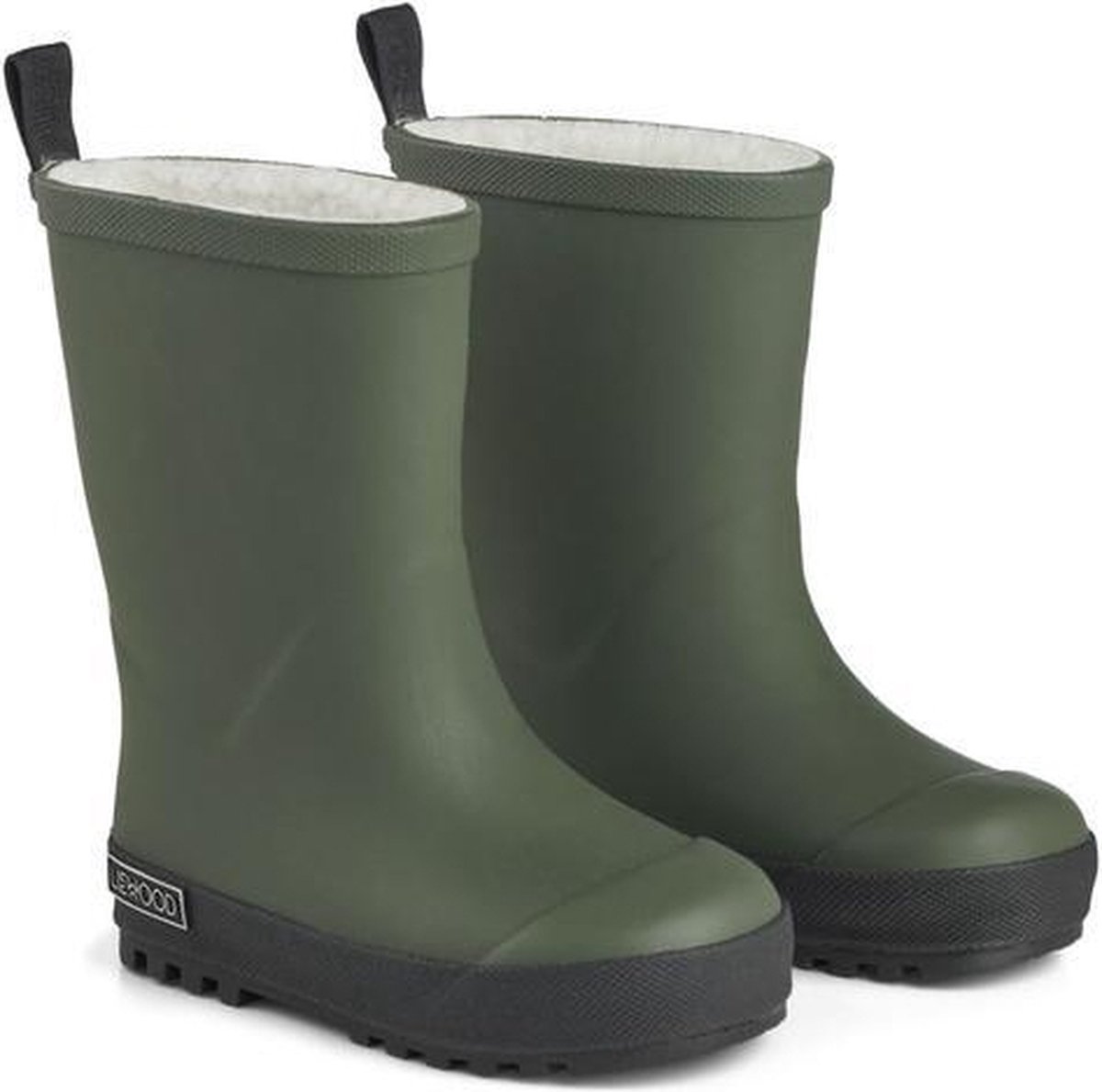 Liewood Mason Thermo Rain Boot | Hunter Green/ Black Mix*
