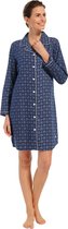 Pastunette Nachthemd dames Flanel - Classic Blue - 46 - Blauw