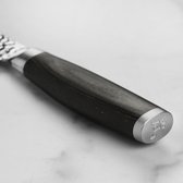 Couteau de chef Yaxell Taishi 20 cm - Artisanat japonais ultime et bois de hêtre Pakka Zwart - Approuvé par la FDA