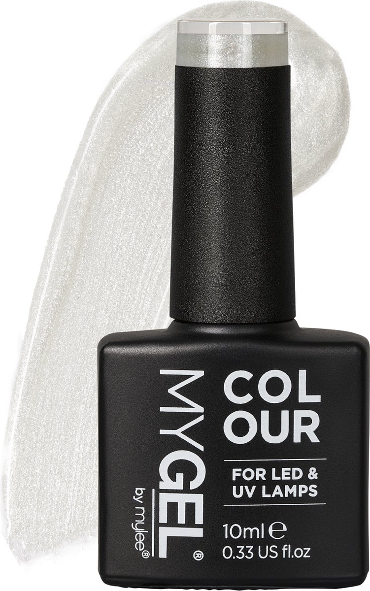 Mylee Gel Nagellak 10ml [A pinch of salt] UV/LED Gellak Nail Art Manicure Pedicure, Professioneel & Thuisgebruik [Shimmer Range] - Langdurig en gemakkelijk aan te brengen