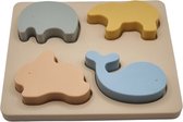 VintaToys - Puzzel 4 Stukjes - Baby Puzzel - Peuter Speelgoed - Peuterpuzzel