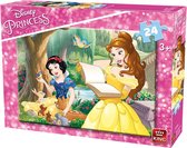 Disney Princess puzzel 24 stukjes - Belle boek en Assepoester