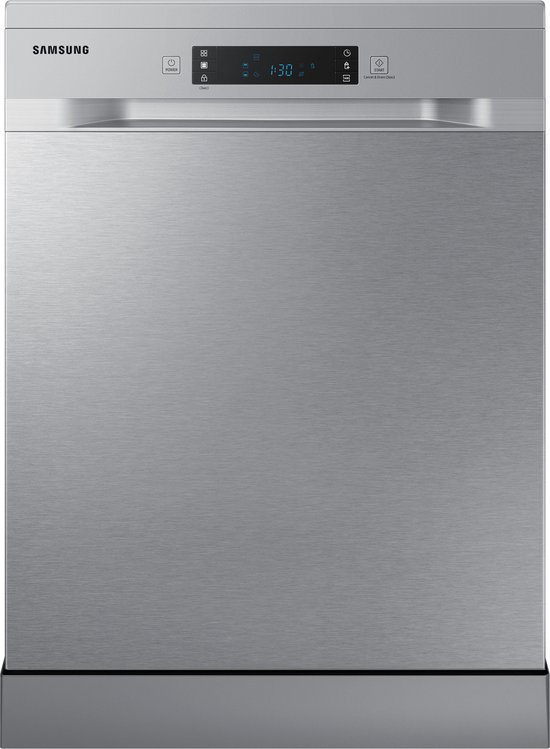 Samsung DW60CG550FSRET, Vrijstaand, Volledige grootte (60 cm), Roestvrijstaal, Roestvrijstaal, Knoppen, LED