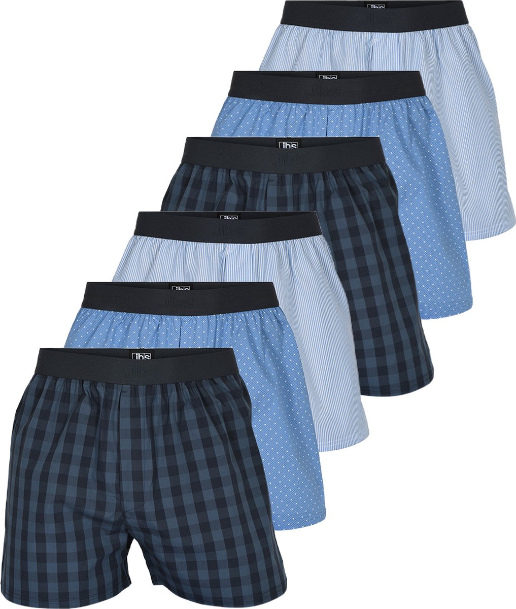 JBS Heren boxershort 6 pack Cotton