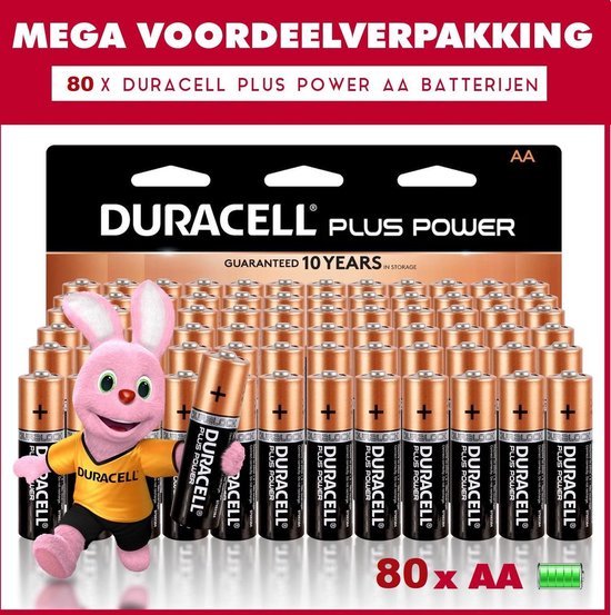 3 Piles LR 6 Duracell Plus Power