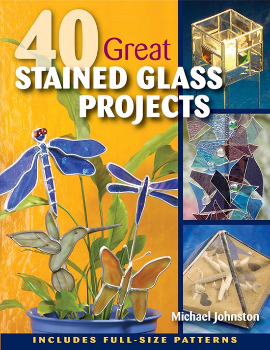 40 Great Stained Glass Projects - cover