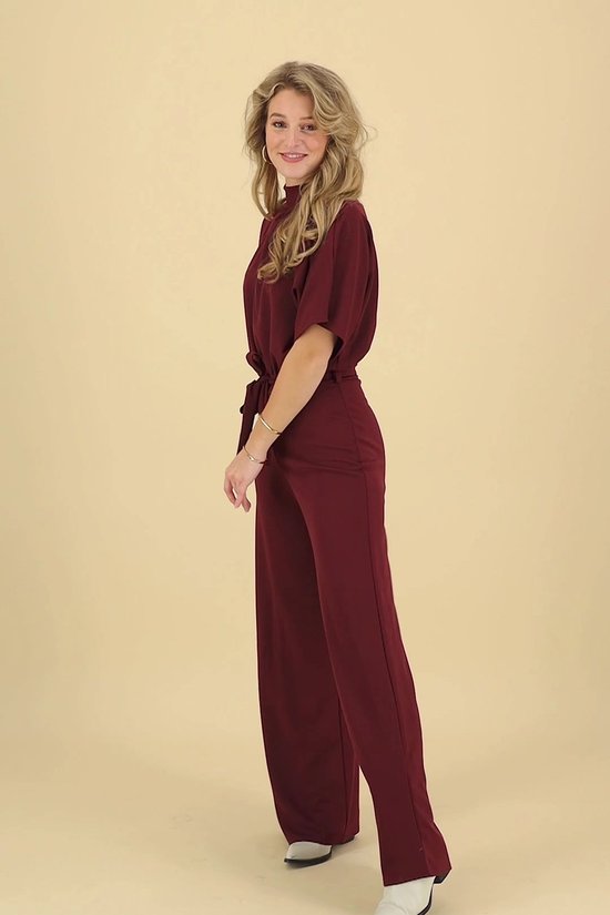Bordeaux rode jumpsuit on sale