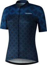 Shimano Fietsshirt korte mouwen Dames Blauw  - Mizuki Performance NAVY - XS