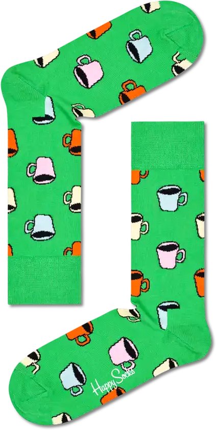 Happy Socks my cup of tea groen - 36-40
