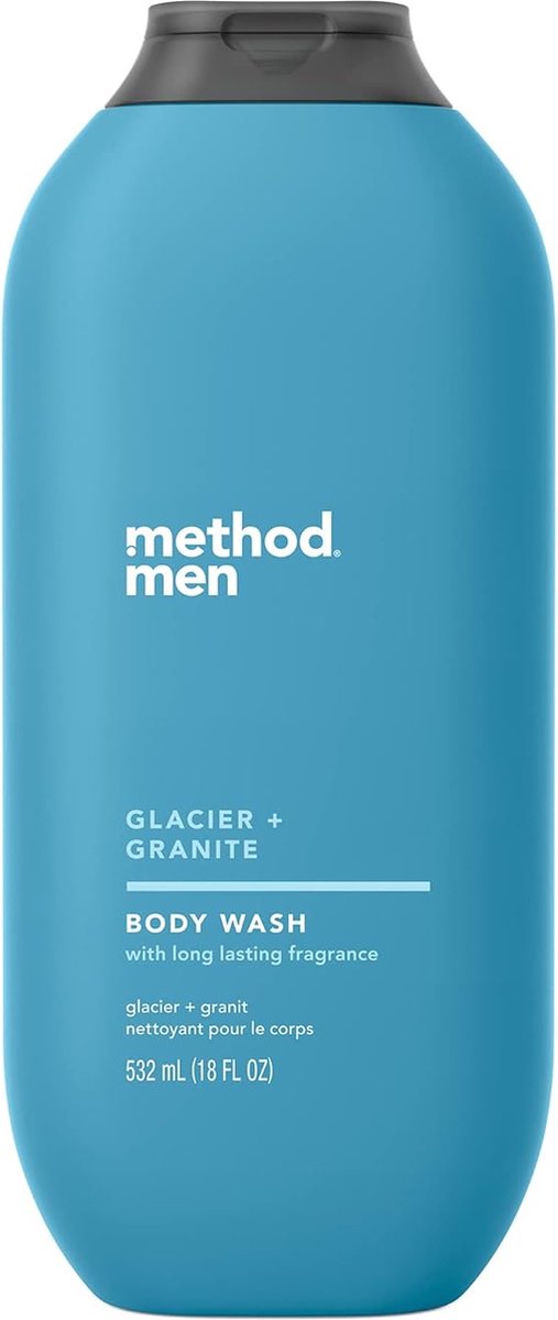 Method Men's Body Wash - Glacier + Granite - 532ml