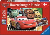 Ravensburger Disney Cars Nieuwe avonturen - Twee puzzels van 24 stukjes