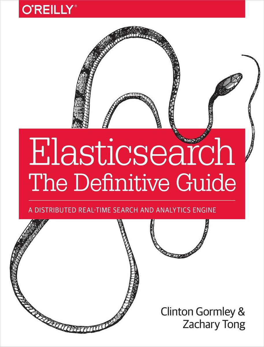 Omslag van Elasticsearch: The Definitive Guide