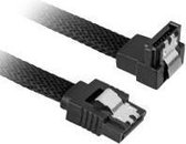 Sharkoon 0.75m, 2xSataIII SATA-kabel 0,75 m SATA 7-pin Zwart
