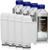 4X Saeco CA6702 Waterfilter Intenza+ Brita + 4x Saeco CA6700/00 - Ontkalker voor espressomachines - 250 ml