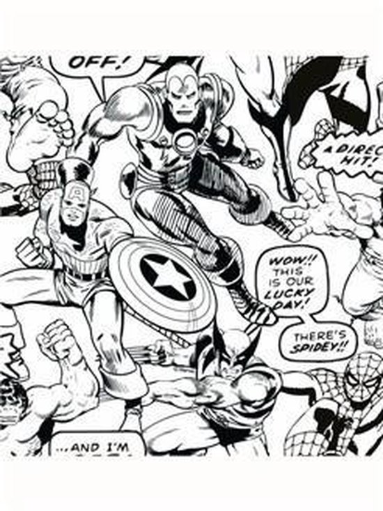 Marvel Behang Superheroes - Marvel