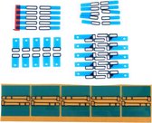 Let op type!! 10 Sets for iPhone 8 Motherboard Insulator Stickers