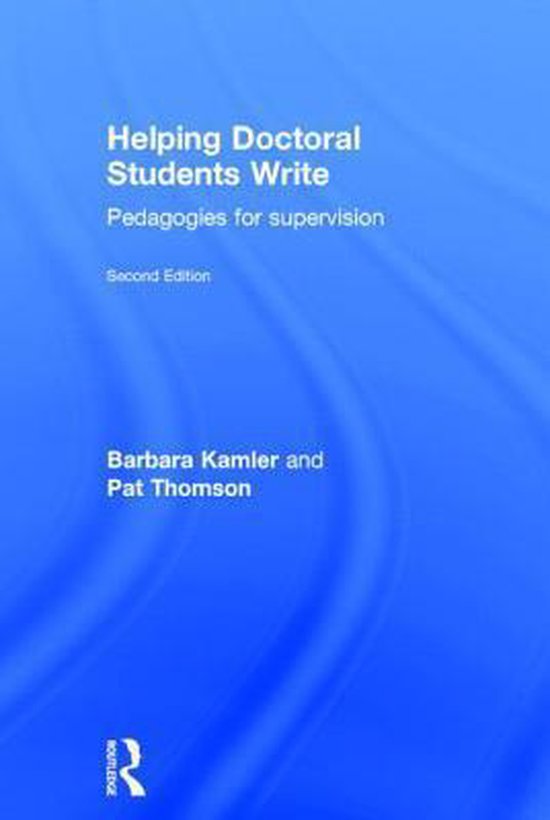 Helping Doctoral Students Write - cover