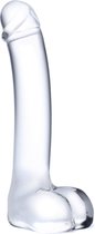 Glas - Realistic Curved Glass G-Spot Dildo