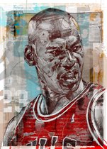 Michael Jordan canvas print (40x60cm)