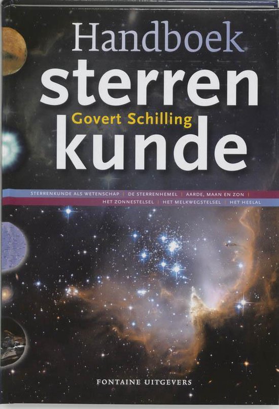 Cover van het boek 'Handboek Sterrenkunde' van Govert Schilling