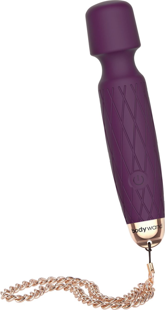 Goedkoopste Bodywand - Luxe Mini USB Wand Vibrator Paars