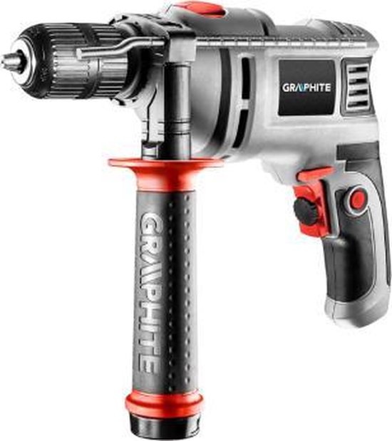 ELECTRISCHE KLOPBOORMACHINE 650W SNELSPAN BOORKOP - GRAPHITE