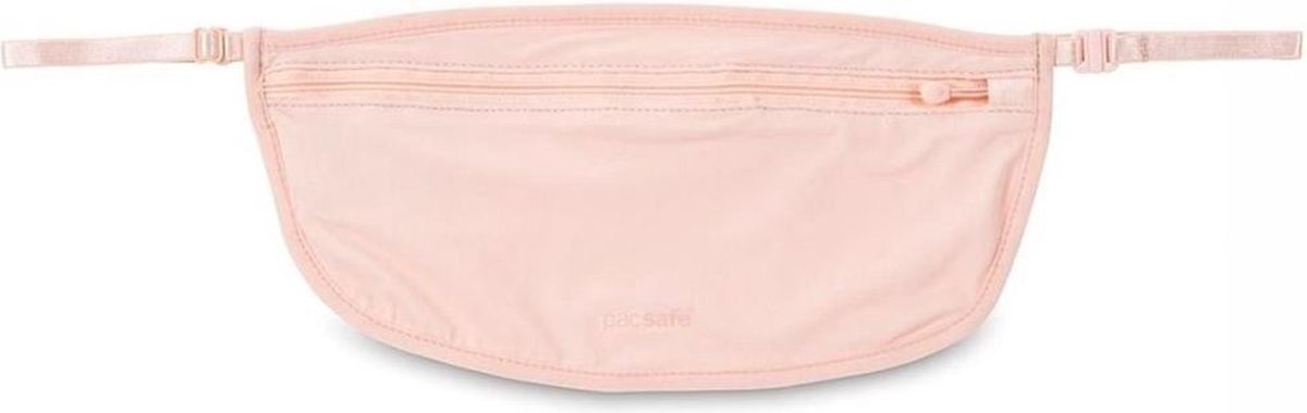 Pacsafe Geheime Heuptas - 13 x 27 x 0.3 cm - RFID-blokkerend - Waterafstotend - Wasbaar - Roze