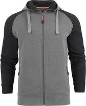 MacOne - Hooded Sweater - Chris - grijs/zwart - 4XL