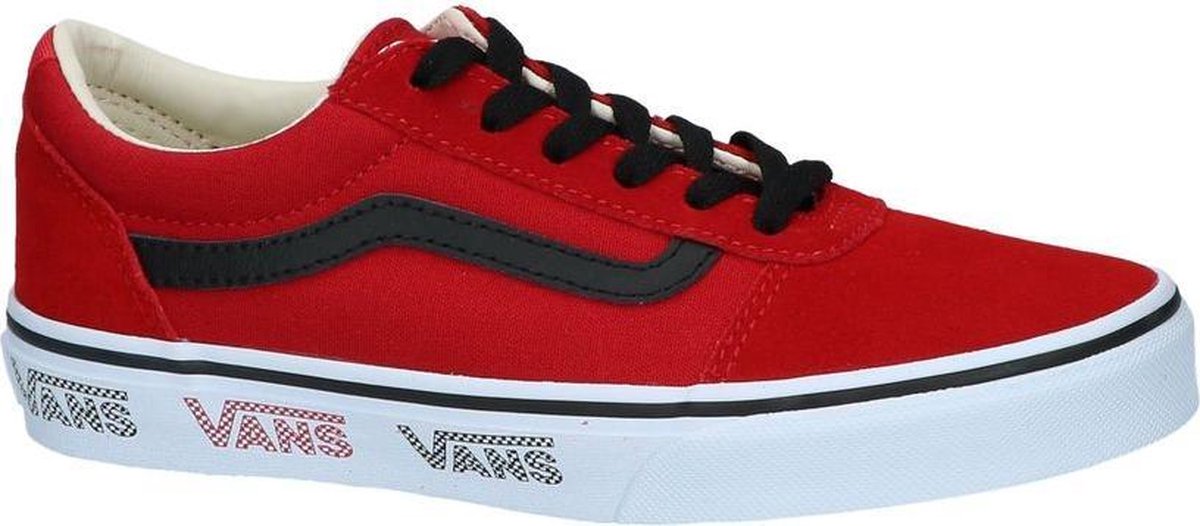 Rode Skateschoenen Vans Ward Rood