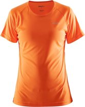 Craft Prime Tee W - Sportshirt - Vrouwen - Maat XS - Oranje