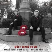 James Rutherford & Eugene Asti - Most Grand To Die (CD)