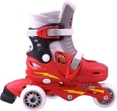 Bol.com Disney Inline Skates Cars Hardboot Rood Maat 27-30 aanbieding