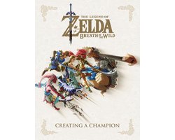 Omslag van The Legend of Zelda: Breath of the Wild--Creating a Champion