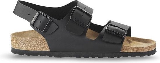 Birkenstock Slippers Dames Milano - 034793 Black | bol.com