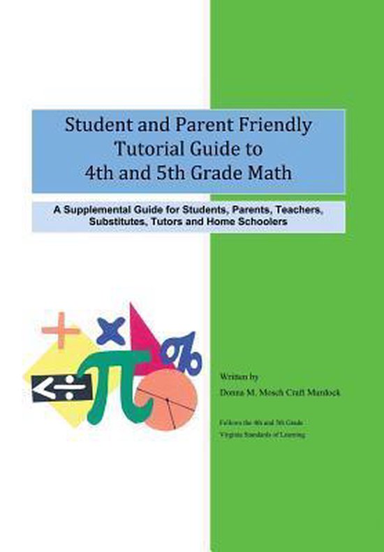 Student and Parent Friendly Tutorial Guide to 4th and 5th Grade Math ...
