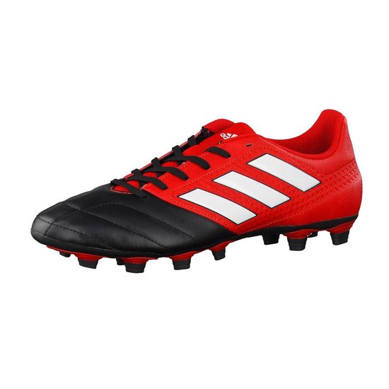 adidas Ace 17.4 FxG Voetbalschoenen - Maat 47 1/3 - Mannen - rood/zwart |  bol