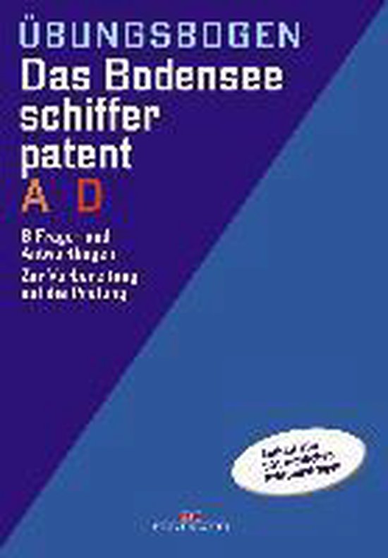 Bodenseeschifferpatent A + D Übungsbogen - cover