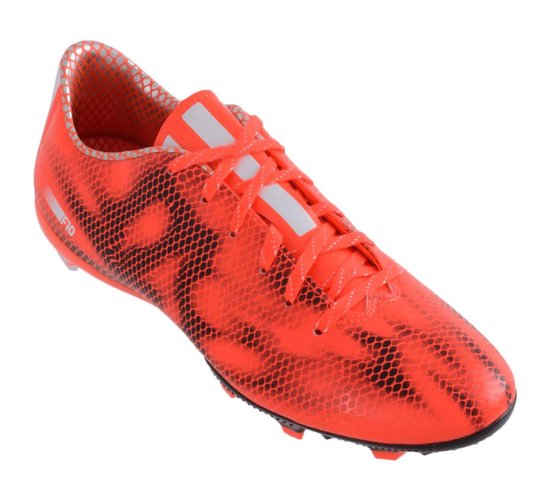 adidas F10 FG - Chaussures de football - Homme - Taille 44 - Orange / Blanc  / Noir | bol.com