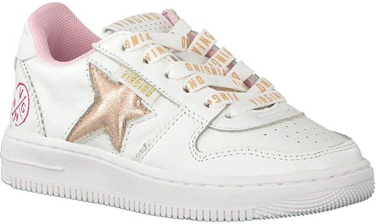 Vingino Meisjes Sneakers Lotte - Wit - Maat 28 | bol.com