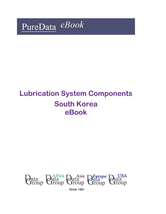 PureData eBook - Lubrication System Components in South Kore ... - cover