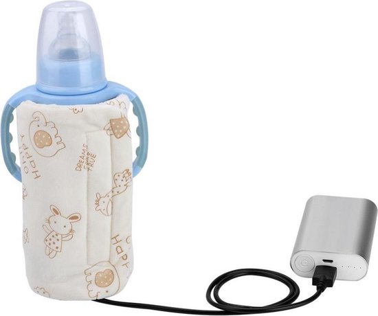 USB Flessenwarmer Baby - Draagbare en handig tijdens Reizen- Melk Warmer  Baby Zuigfles | bol.com