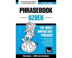 English-Uzbek phrasebook and 3000-word topical vocabulary