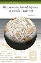 History of the Printed Editions of the Old Testament