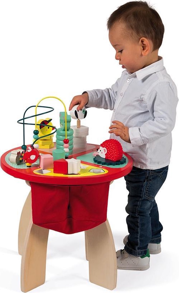 Janod - Houten Activiteitentafel - Baby forest — afbeelding 12