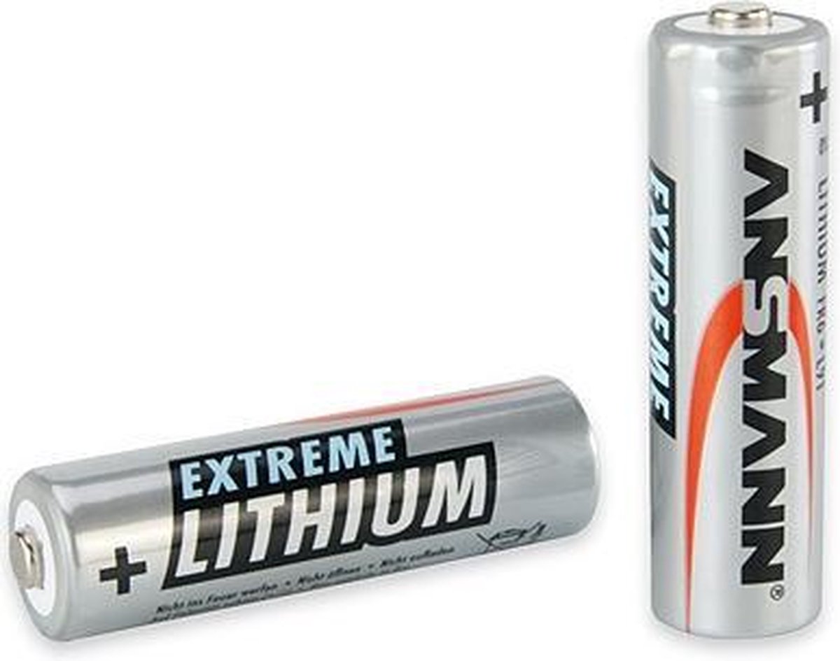 ANSMANN Piles Mignon AA Extreme Lithium 1,5V (lot de 8)