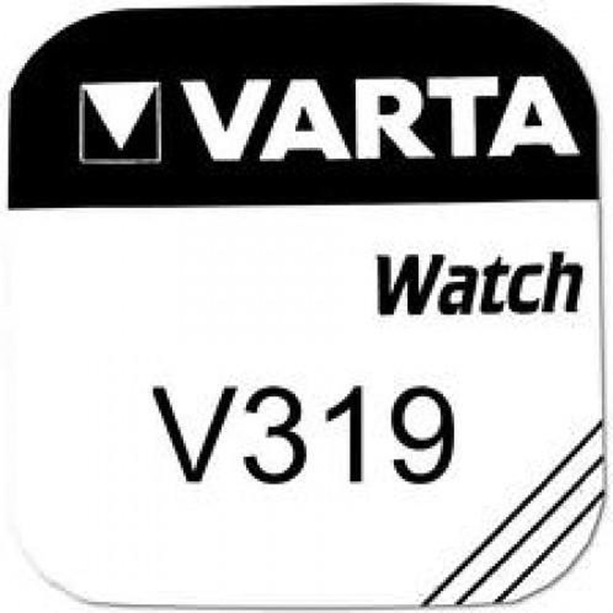 Varta horlogebatterij V319 zilveroxide
