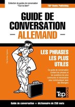 Guide de conversation Français-Allemand et mini dictionnaire de 250 mots