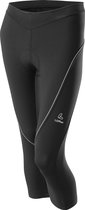 Löffler Fietsbroek 3/4 Tour Dames Nylon/elastaan Zwart Mt 36